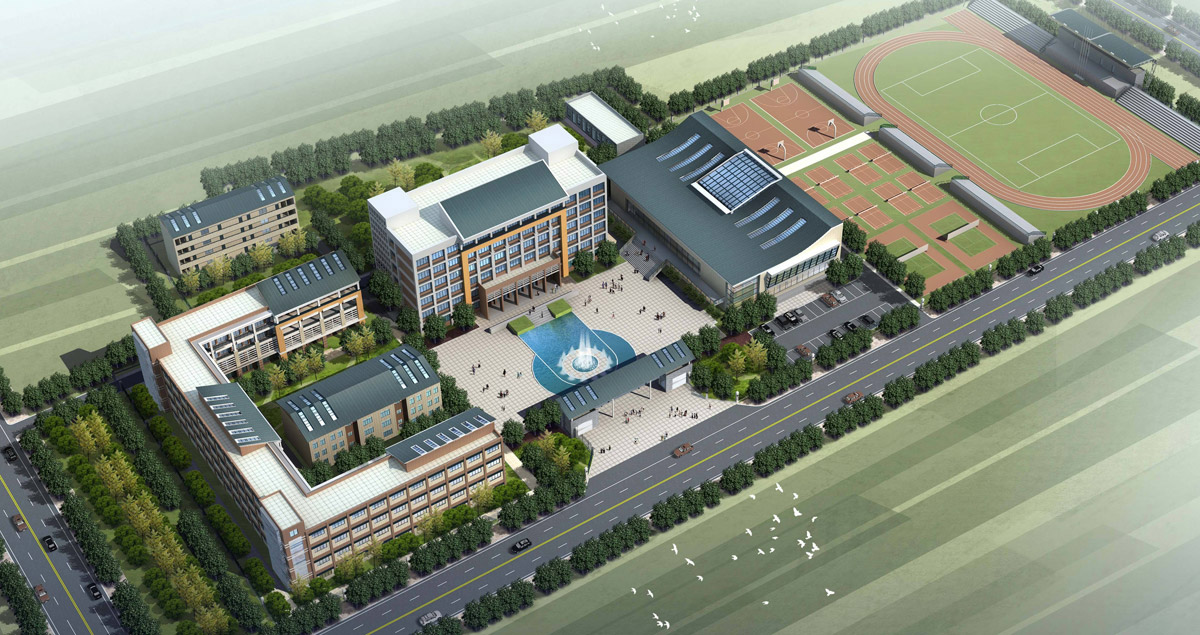 宜良学校停车场